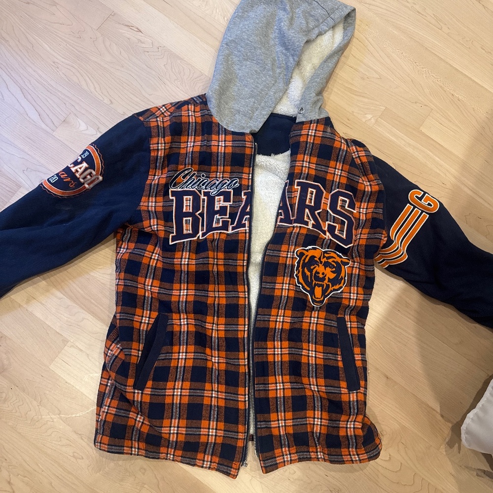 Vintage bears zip up hoodie